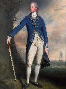Lemuel Francis Abbott Portrait of Captain George Montagu painting